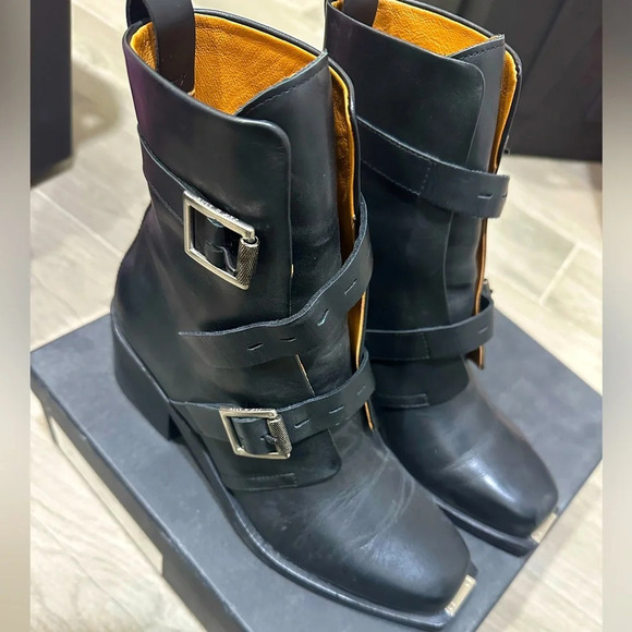 Rag & Bone Fallon Leather Boot Size 37 - Picture 1 of 10